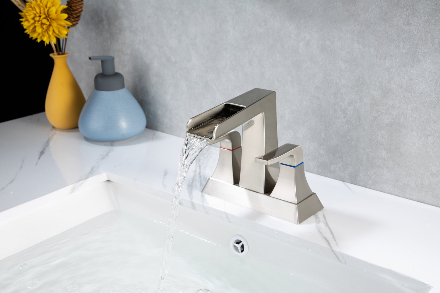 Enhance Your Bathroom with a Brushed Nickel 2-Handle Lavatory Faucet