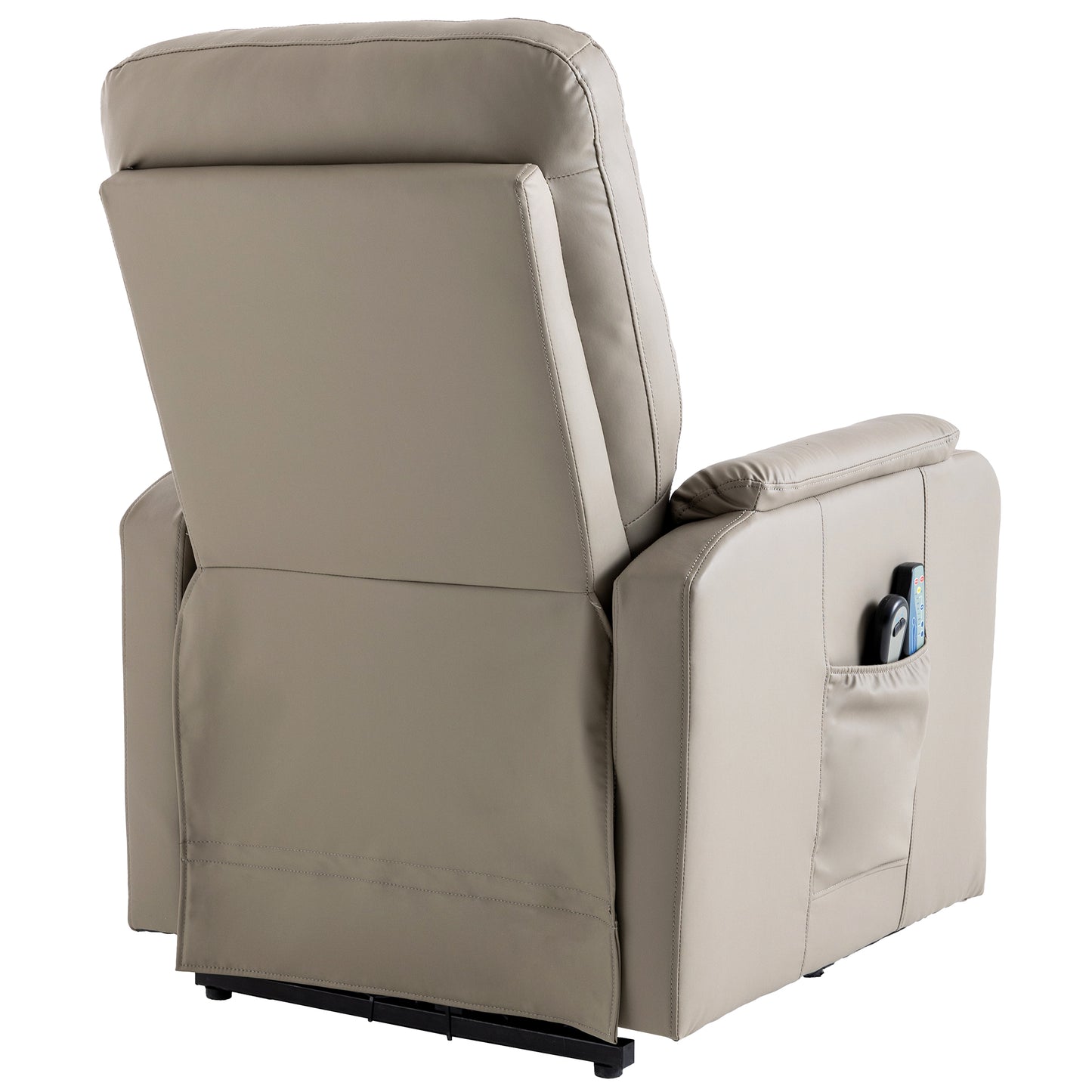 Electric Power Lift Massage Recliner Chair with Heating, Side Pocket, and Comfortable Design