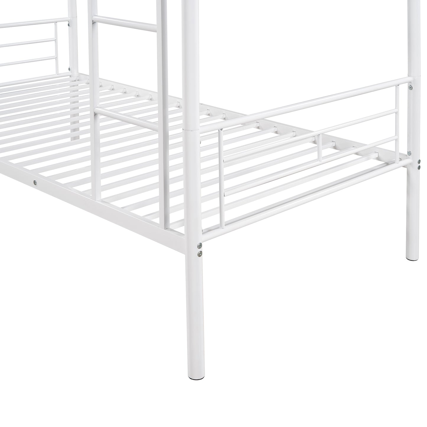 Manhattan Twin Metal Bed with Chrome Finish