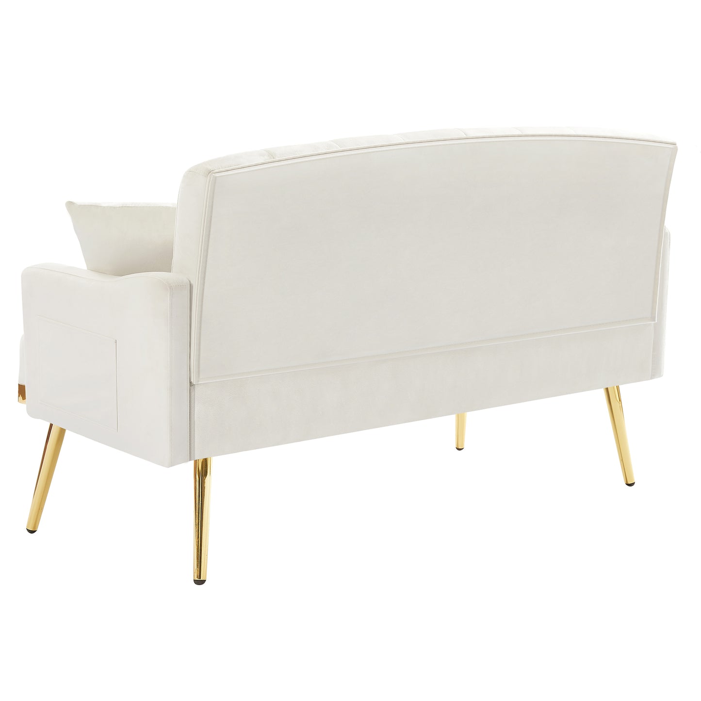 CREAM WHITE  2 SEATER SOFA