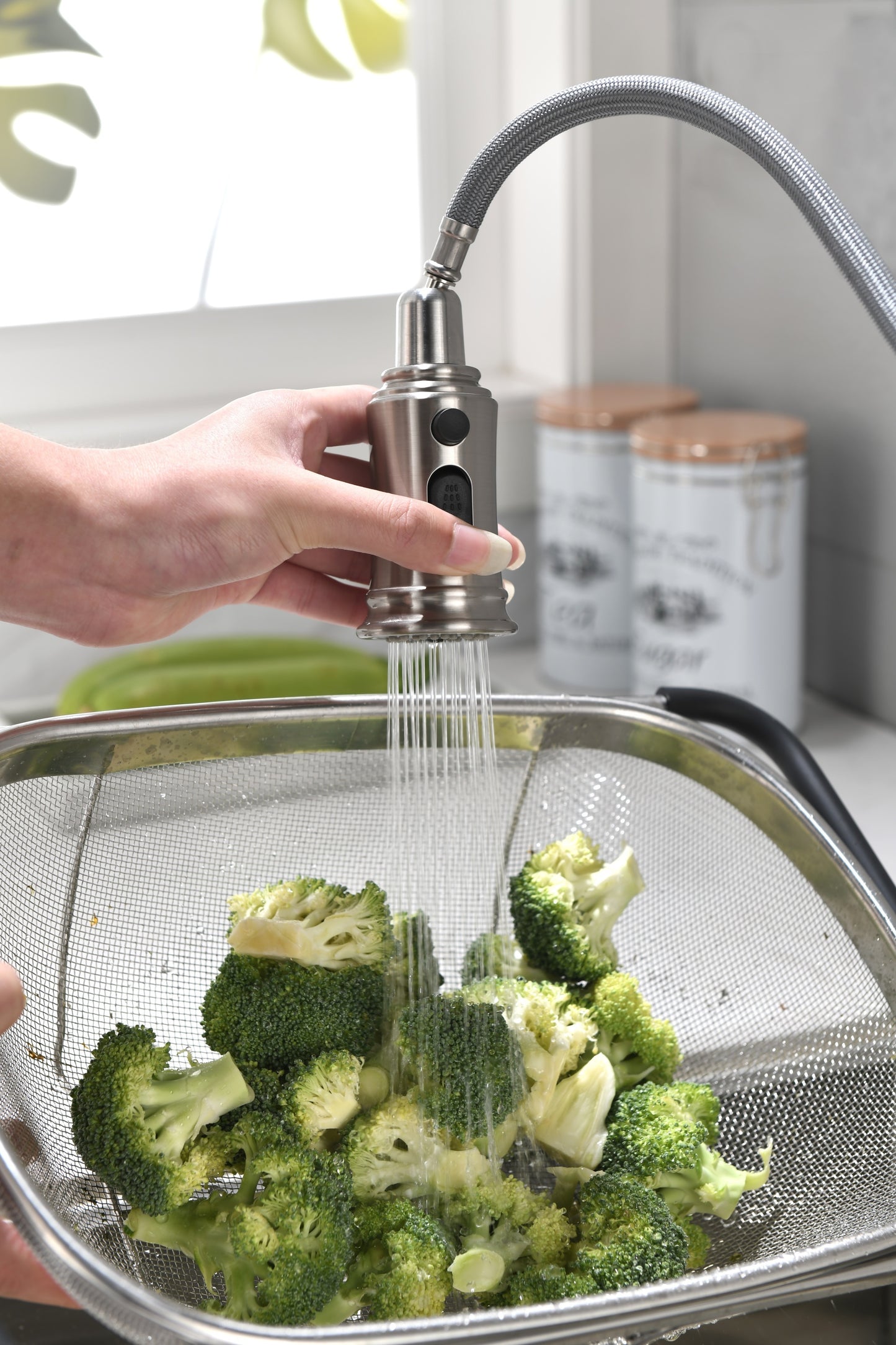 Touch Kitchen Faucet with Pull Down Sprayer