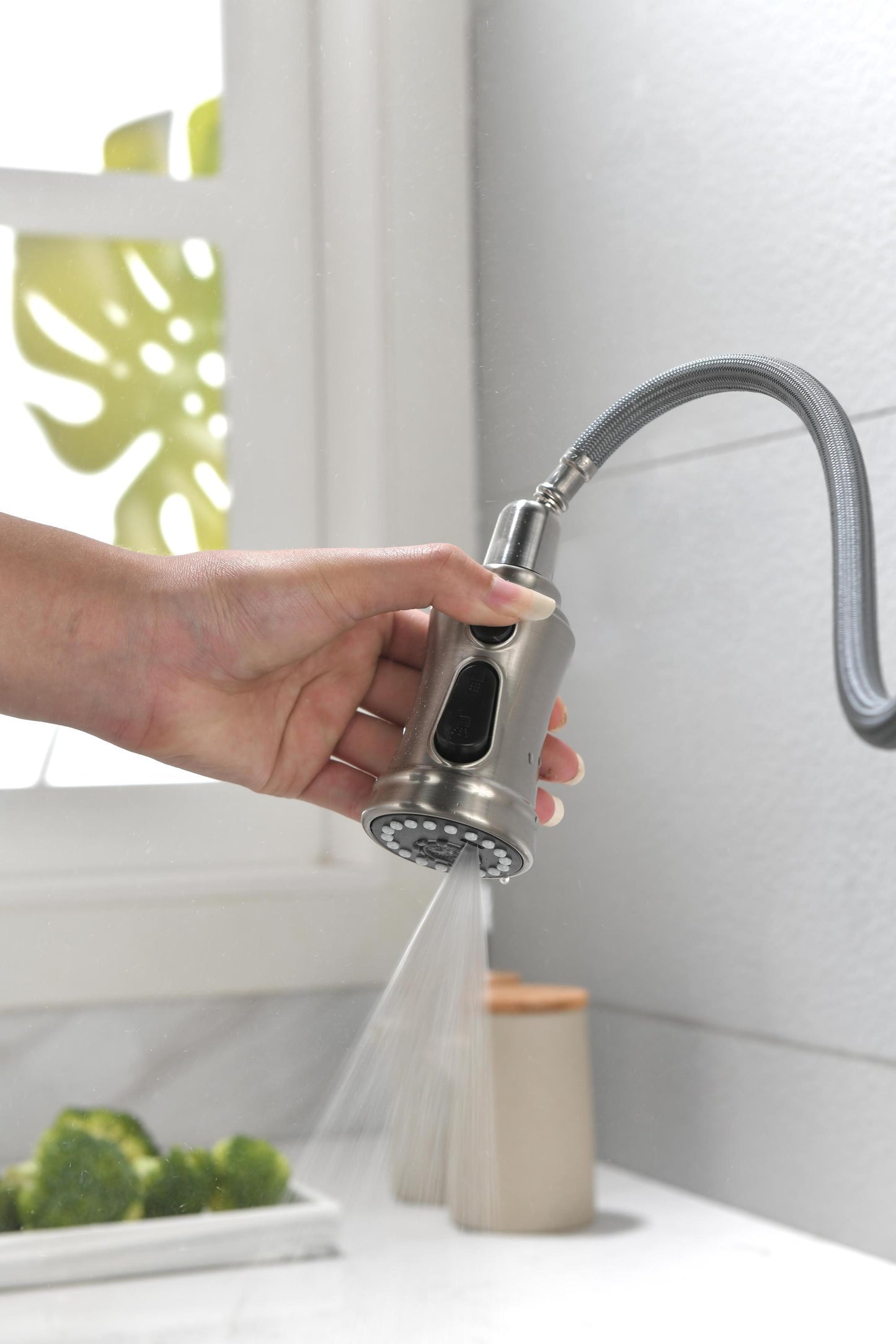 Touch Kitchen Faucet with Pull Down Sprayer