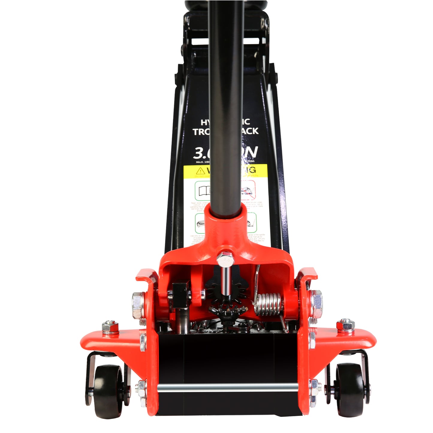 Low Profile Hydraulic Trolley Racing Floor Jack, 3-Ton Capacity