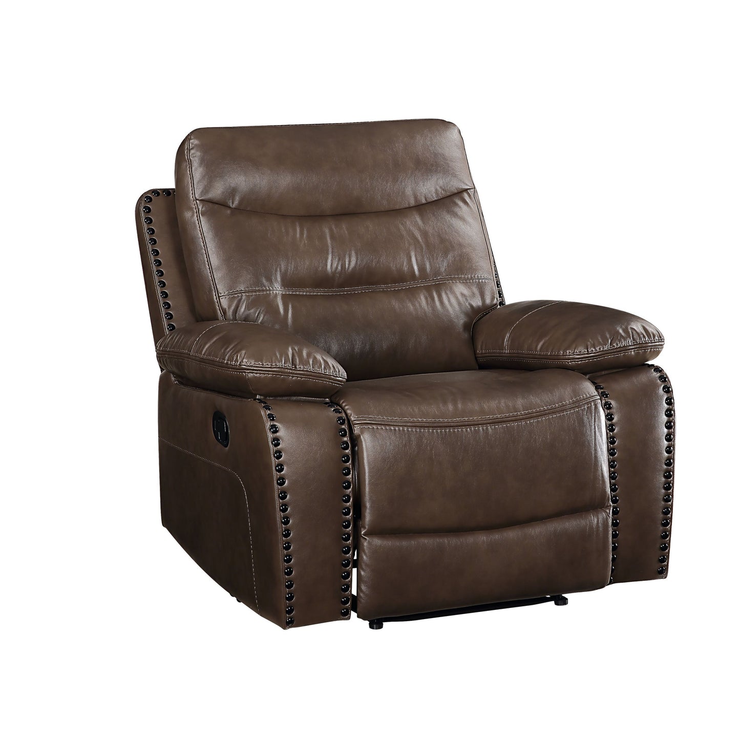 Aashi Power Motion Recliner in Brown Leather-Gel Match