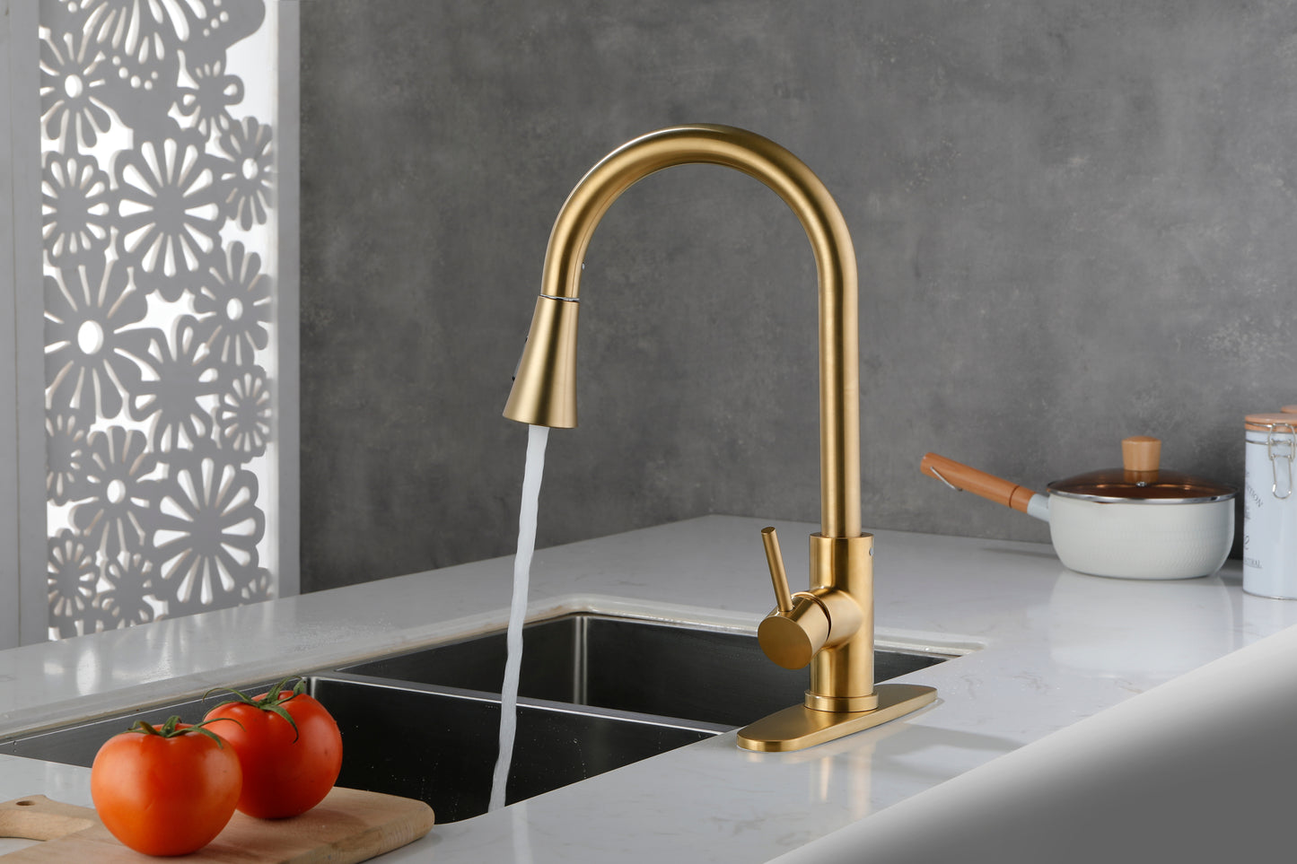 Kitchen Faucet with Pull Out Spraye