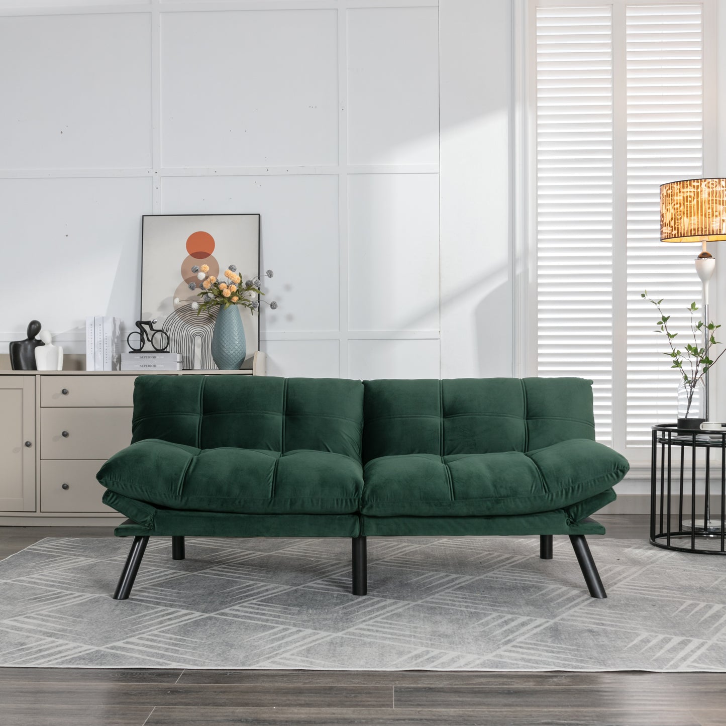 Emerald Convertible Folding Modern sofa Bed