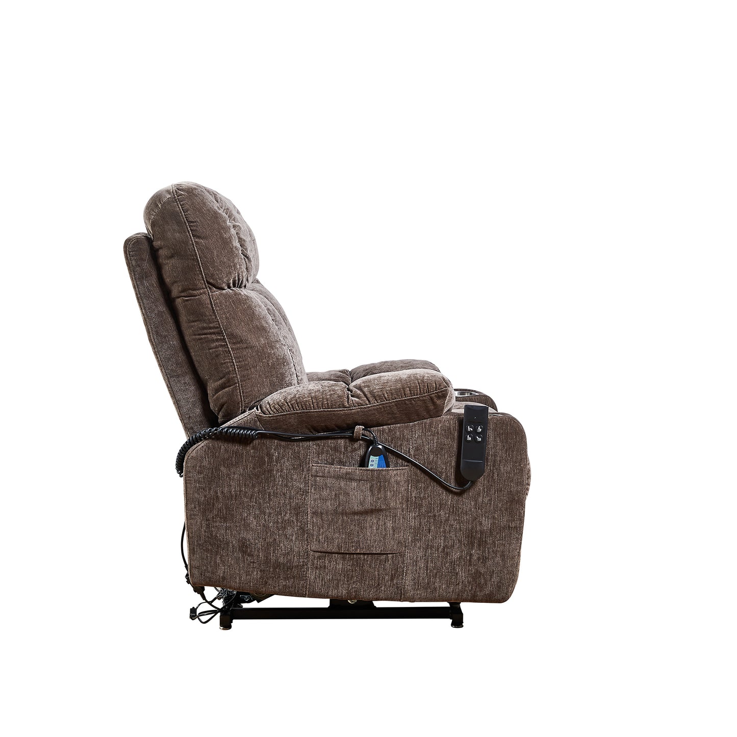 Liyasi Dual OKIN Motor Power Lift Recliner Chair with Heat Massage for Elderly