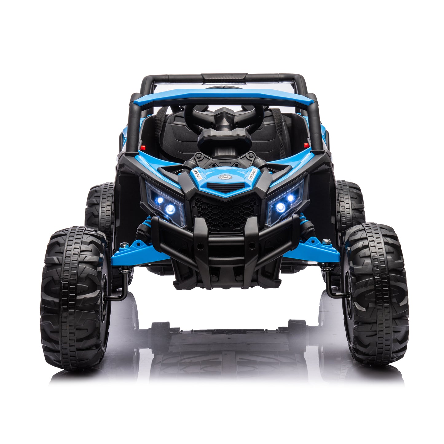 12V Ride On Car with Remote Control,UTV ride on for kid,3-Point Safety Harness, Music Player (USB Port/Volume Knob/Battery Indicator), LED Lights, High-Low Speed Switch - Off-Road Adventure for Kids