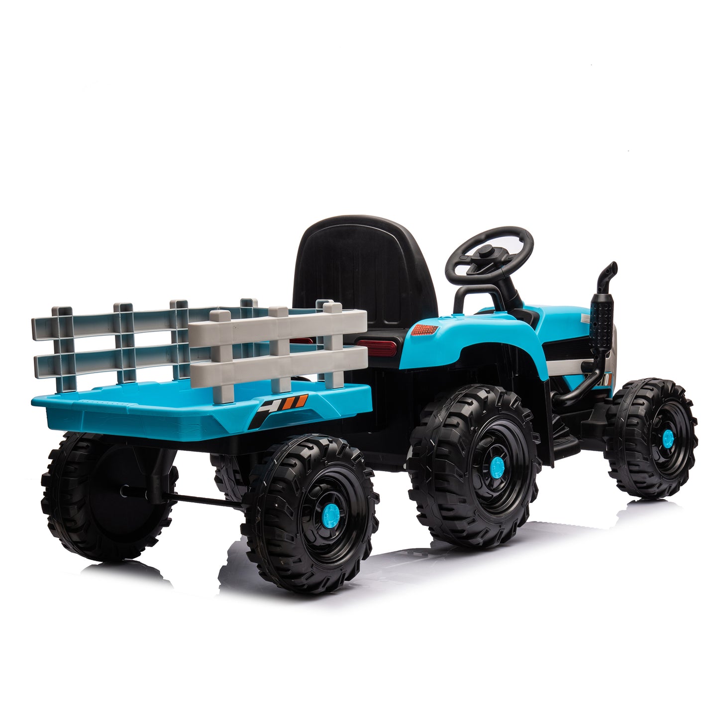 Electric Tractor Ride-On Toy with Remote Control and Luxury Features