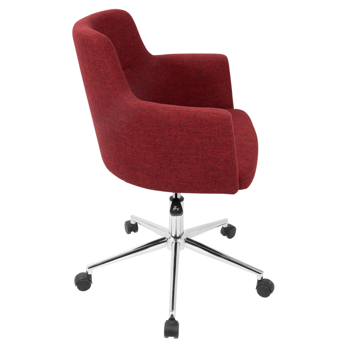 Andrew Contemporary Adjustable Office Chair in Red by LumiSource