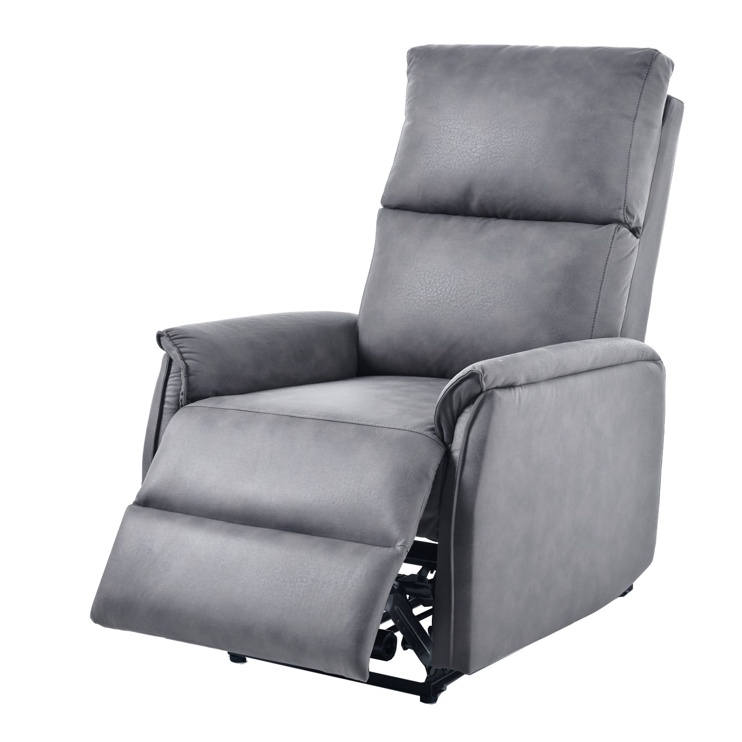 Dark Gray Electric Power Recliner Chair with USB Ports