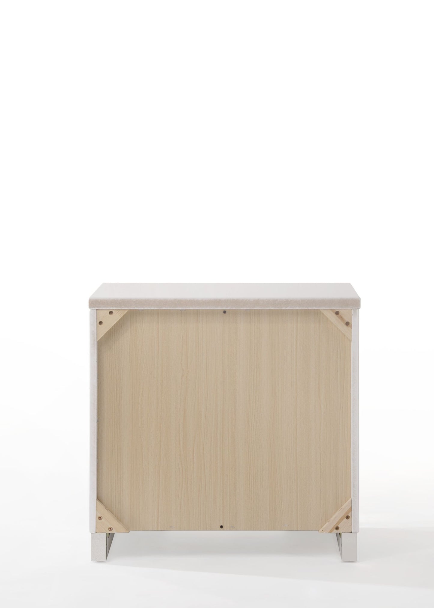 Naima II Nightstand in White High Gloss 26773