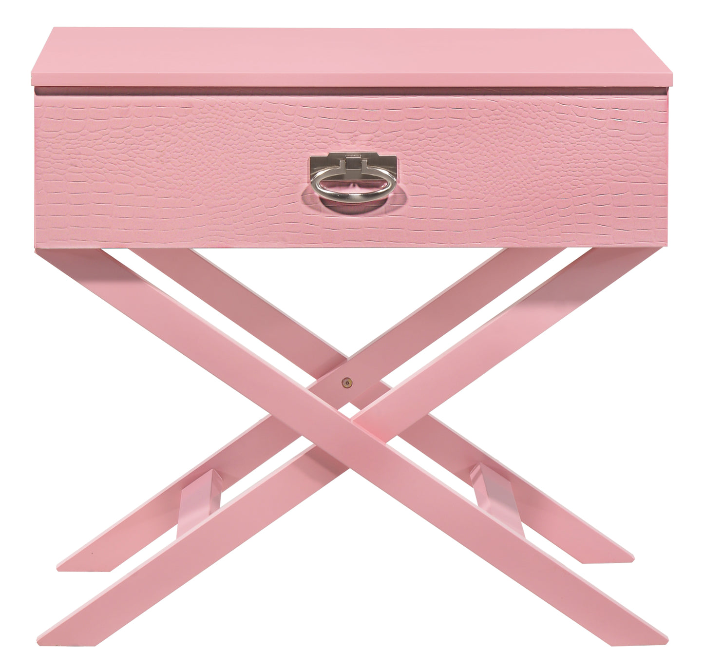 Xavier G0074-N Nightstand , Pink