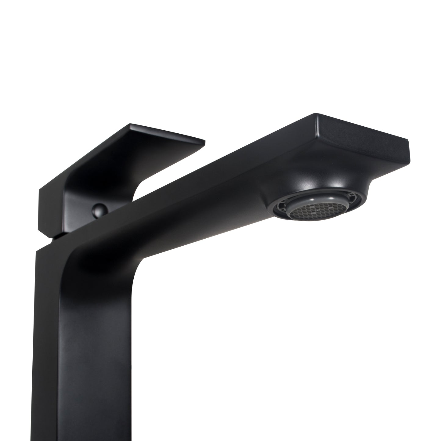 Upgrade Your Bathroom with Our Modern Matte Black Brass Faucet