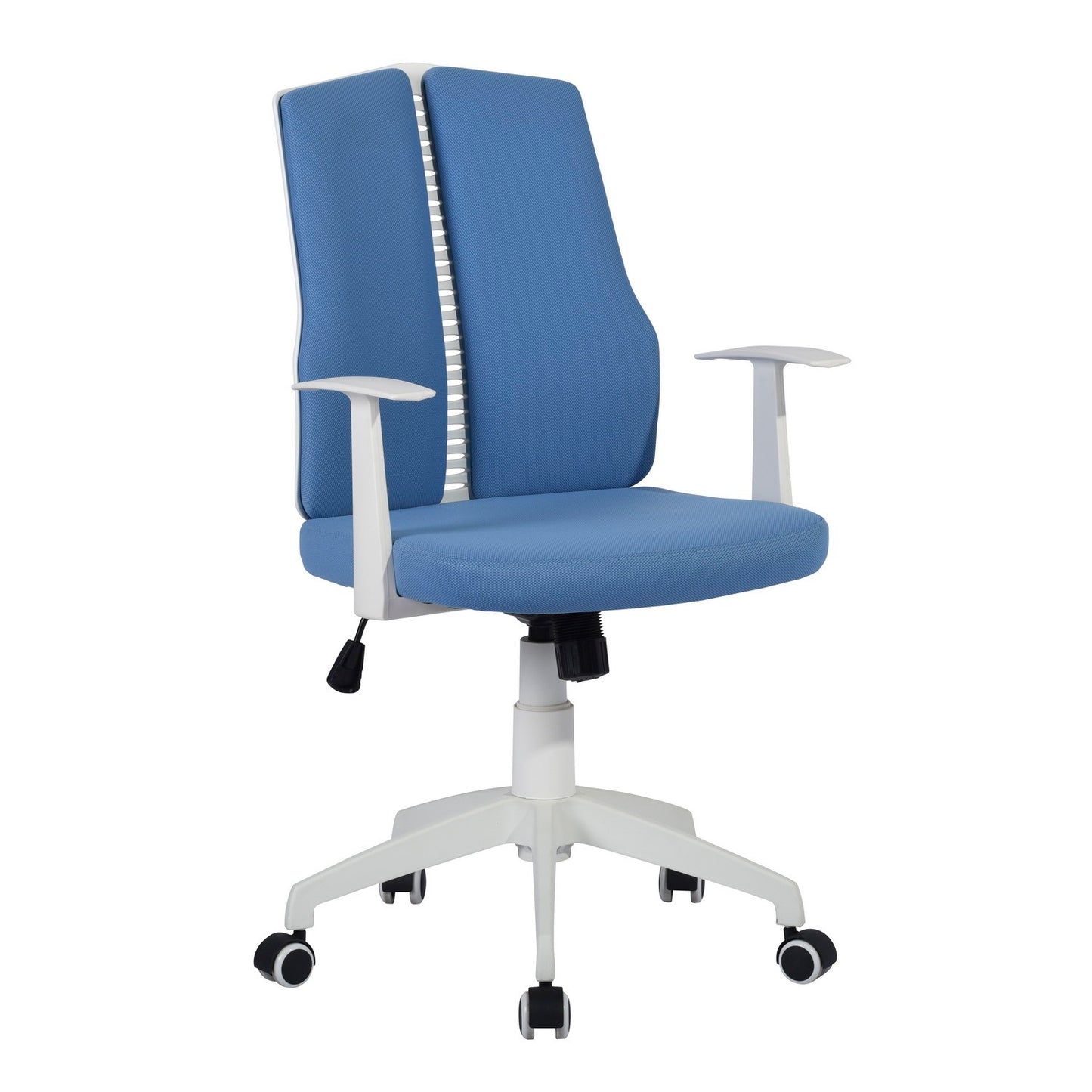 Ergonomic Office Chair High Back Desk Chair with,blue & white