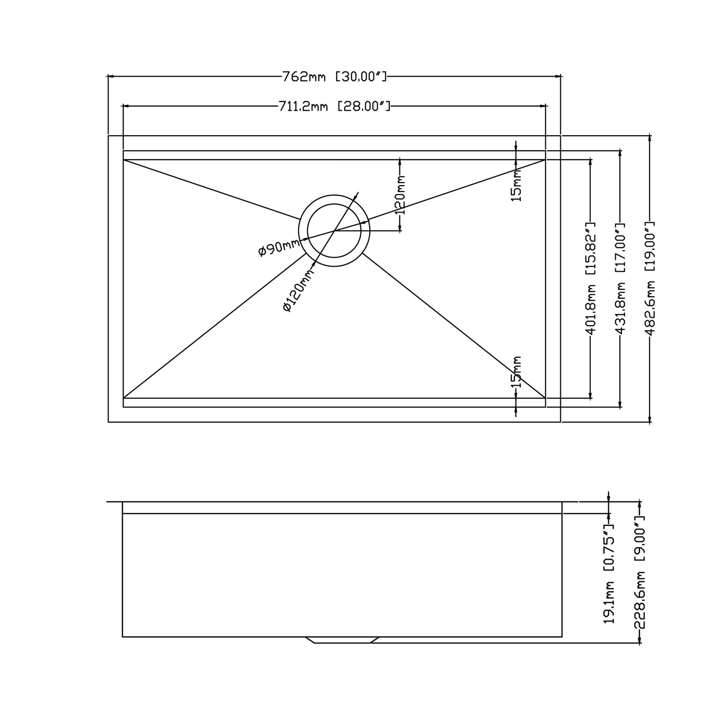 Upgrade Your Kitchen with the ALWEN 30 Inch Workstation Ledge Kitchen Sink