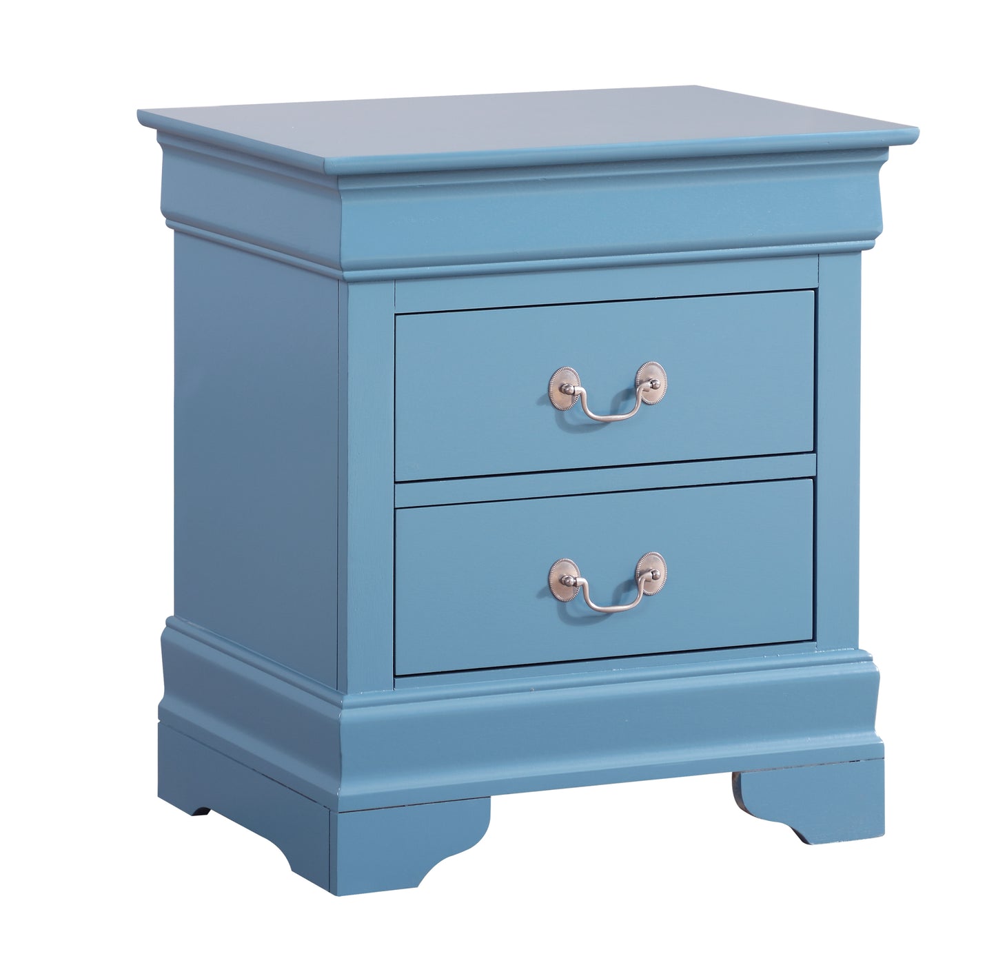 Louis Phillipe G3180-N Nightstand , Teal