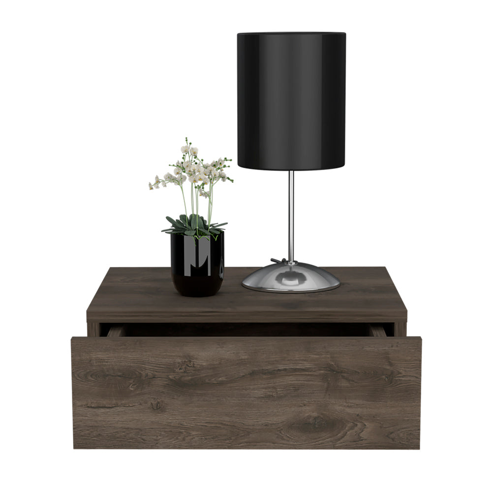 Nightstand Isola, Bedroom, Dark Brown