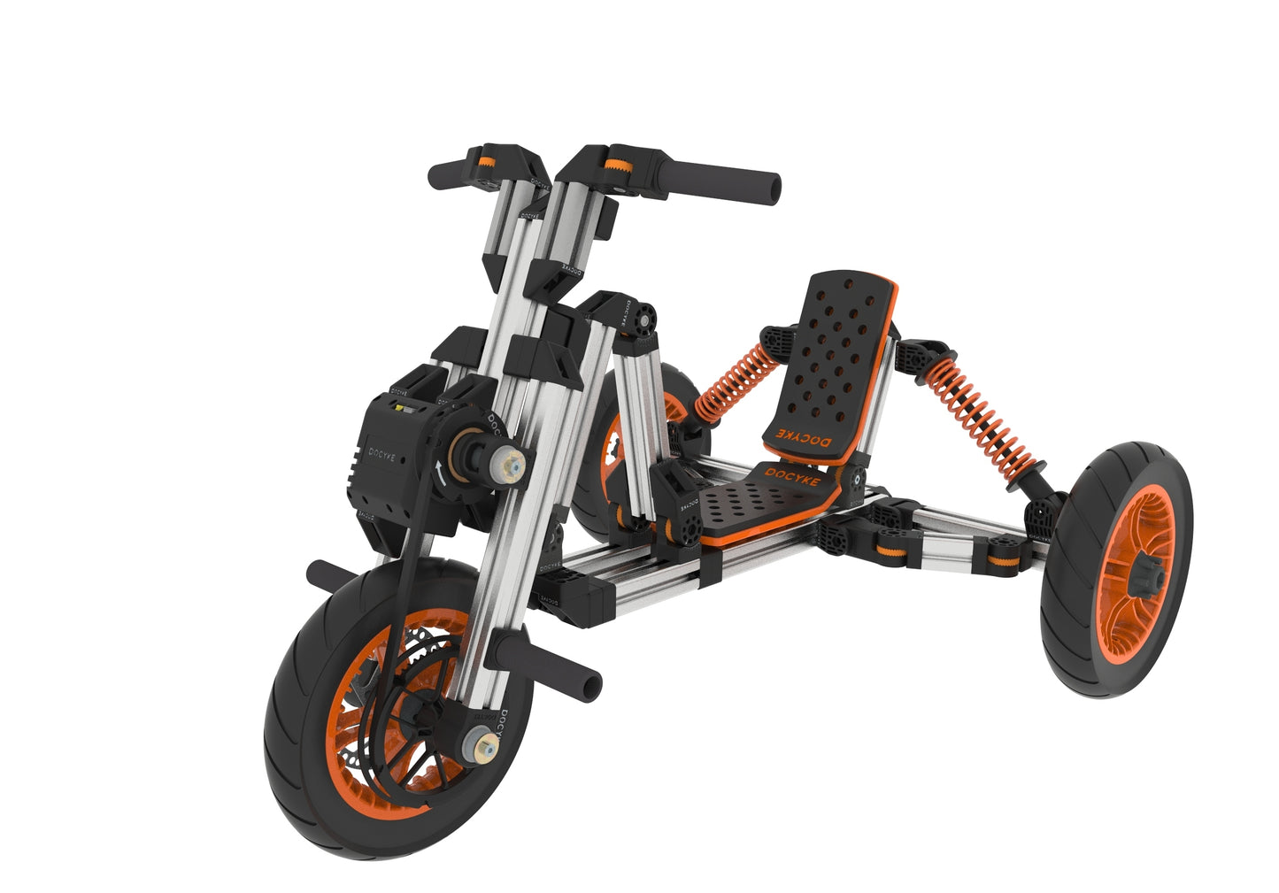 Electric Modular Kart: Customizable High-Strength Aluminum Design for Outdoor Sports and Family Fun