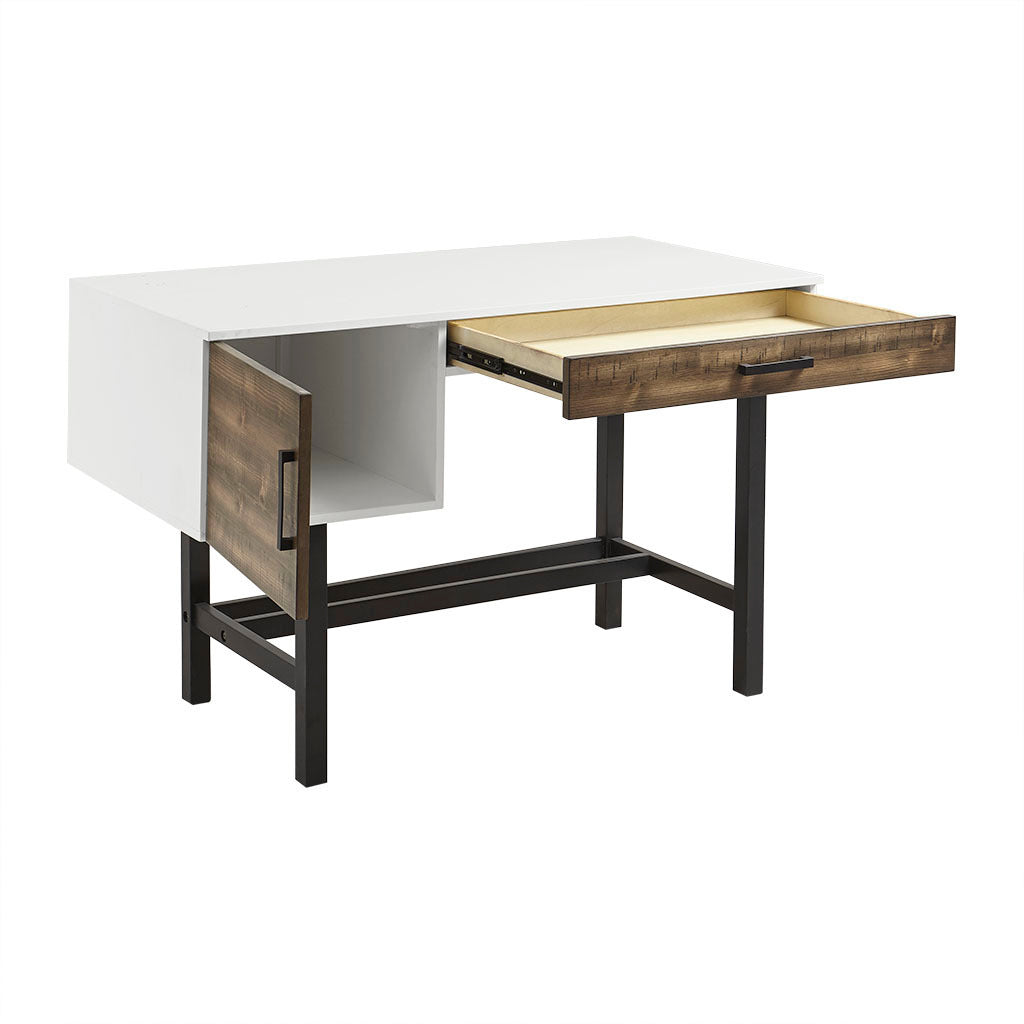 Kirtley Writing Desk with Distressed Wood Finish by Madison Park