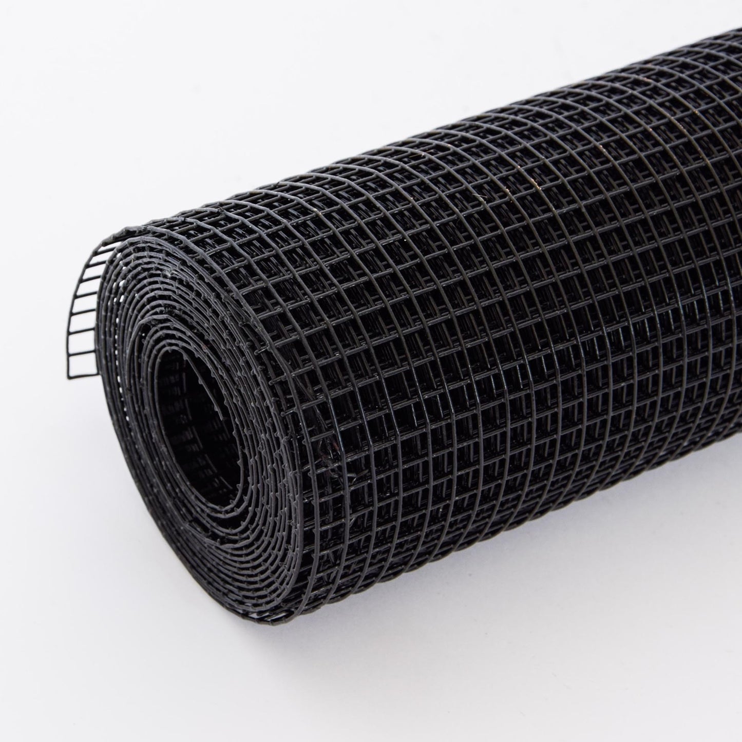 48 inch×50 ft Black Vinyl Coated Hardware Cloth, 19 Gauge 1/2 inch Black PVC Hardware Cloth, Black Welded Wire Fence Supports Poultry-Netting Cage-Home Improvement and Chicken Coop