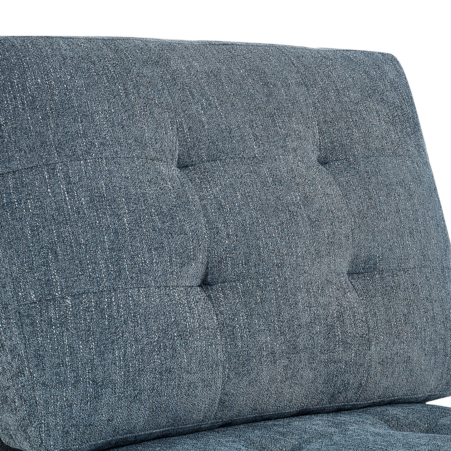 Navy Chenille Modular Sectional Corner Sofa