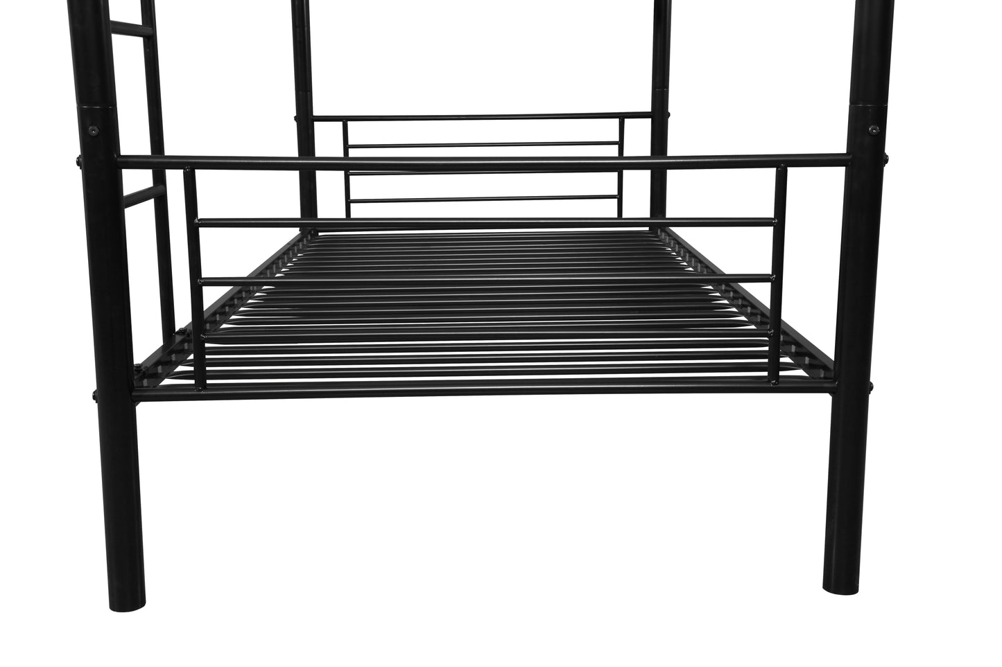 Modern Black Steel Bunk Bed