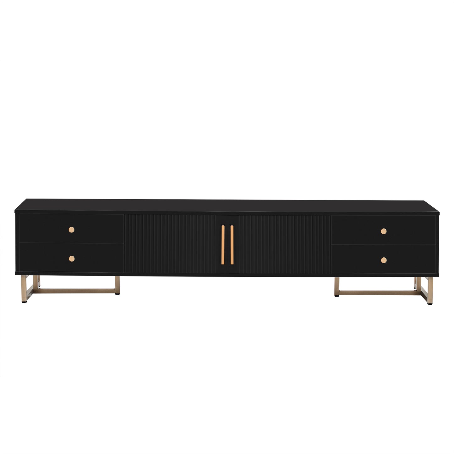 Entertainment Center TV Console with Storage for 65+ Inch TV