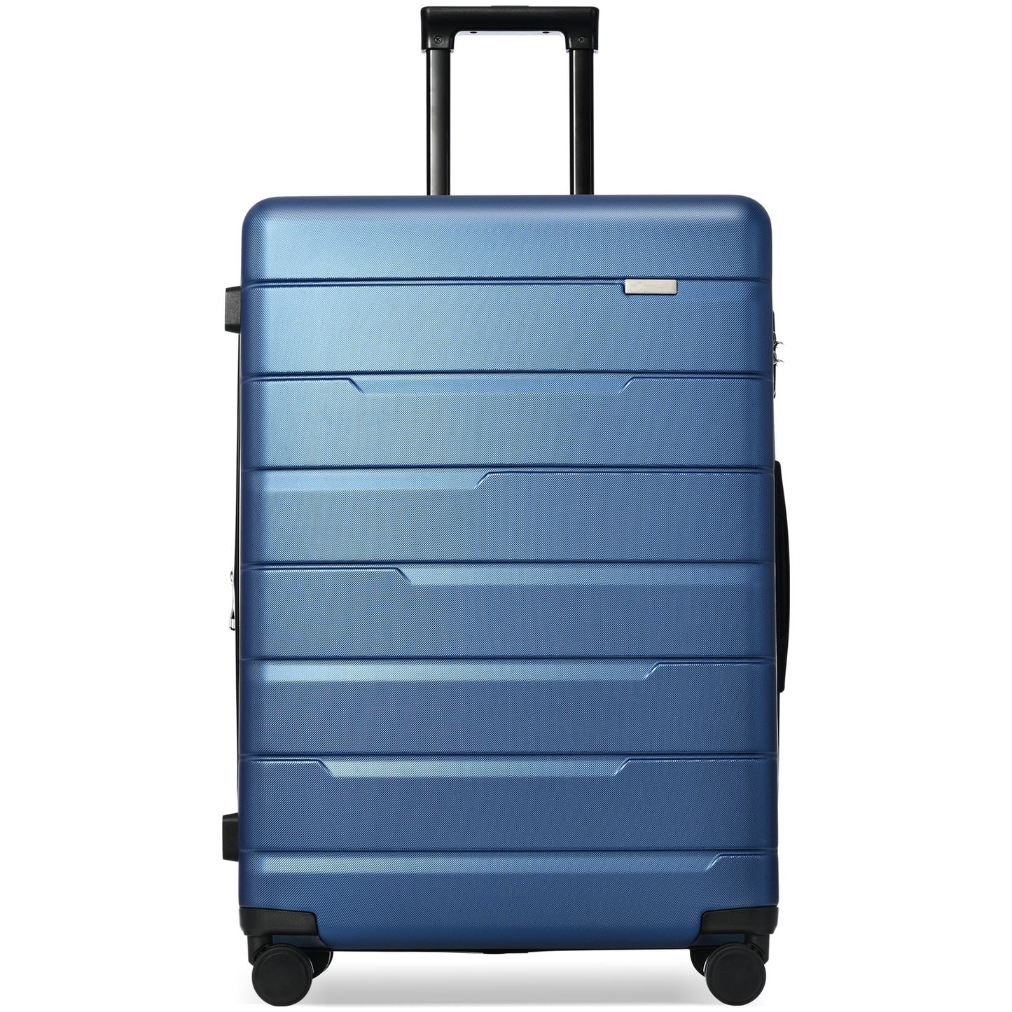 Luggage Sets 3 Piece Suitcase Set 20/24/28,Carry on Luggage Airline Approved,Hard Case with Spinner Wheels,Navy