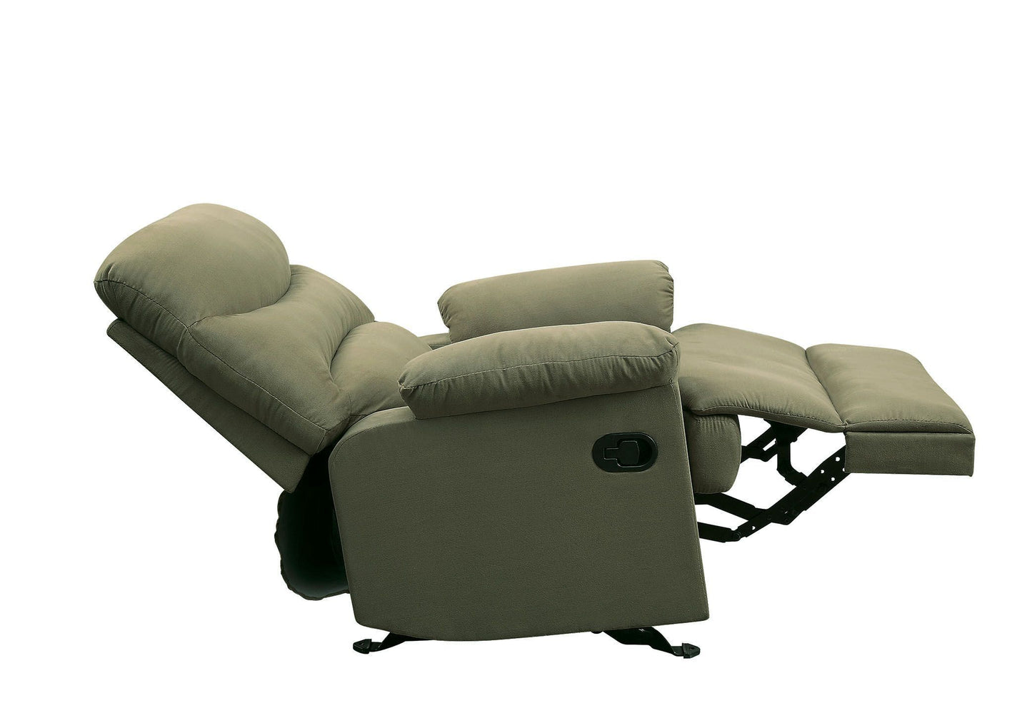 Arcadia Sage Microfiber Recliner with Motion Function