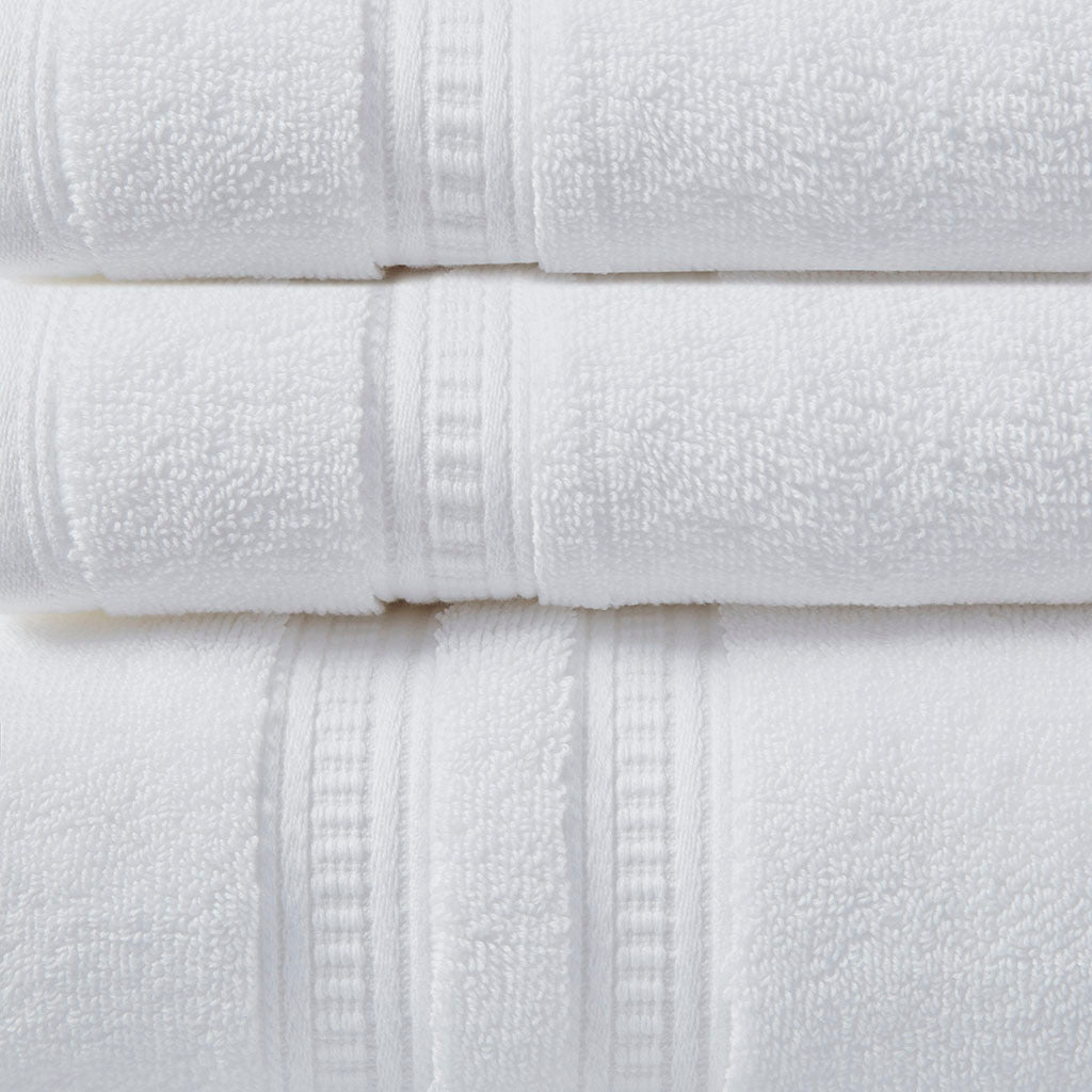 Luxurious 6-Piece Antimicrobial Cotton Towel Collection