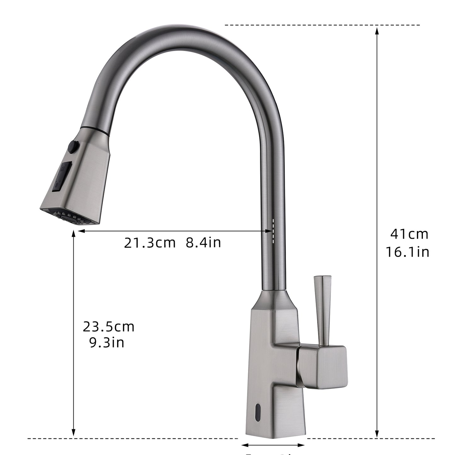 Touchless Kitchen Faucet,Hands Free Automatic Smart Kitchen Faucet