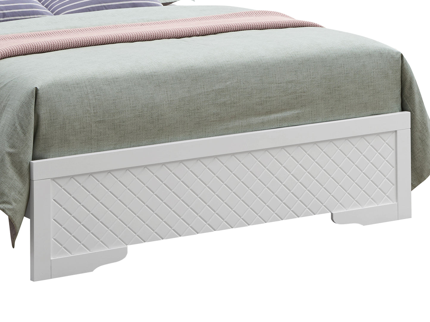 Verona G6790C-FB3 Full Bed , Silver Champagne