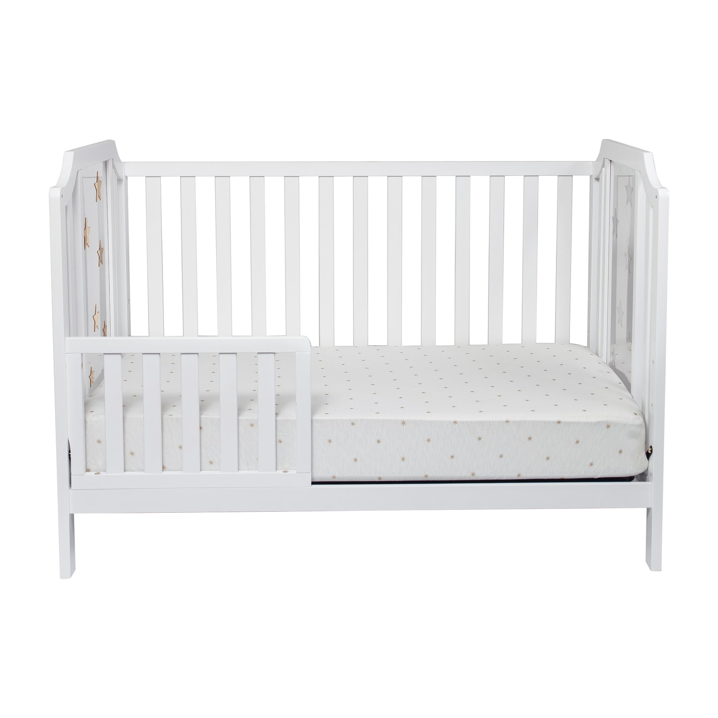 Celeste 3-in-1 Convertible Island Crib White