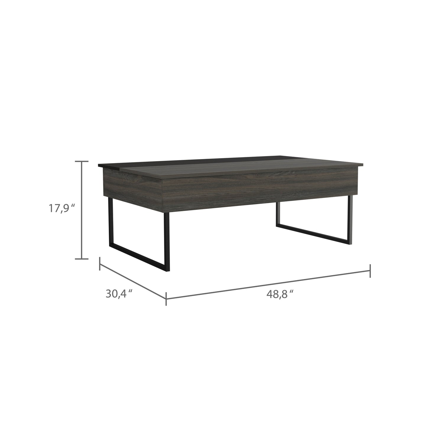 Elevate Coffee Table Wuzz with Lift Top and Storage