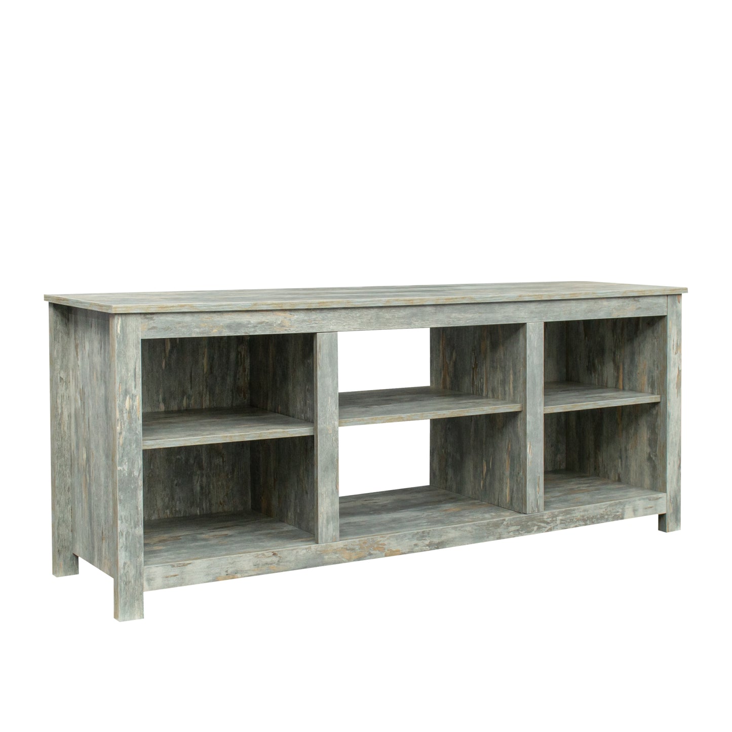 Modern Living Room TV Stand Furniture with Multiple Storage Compartments