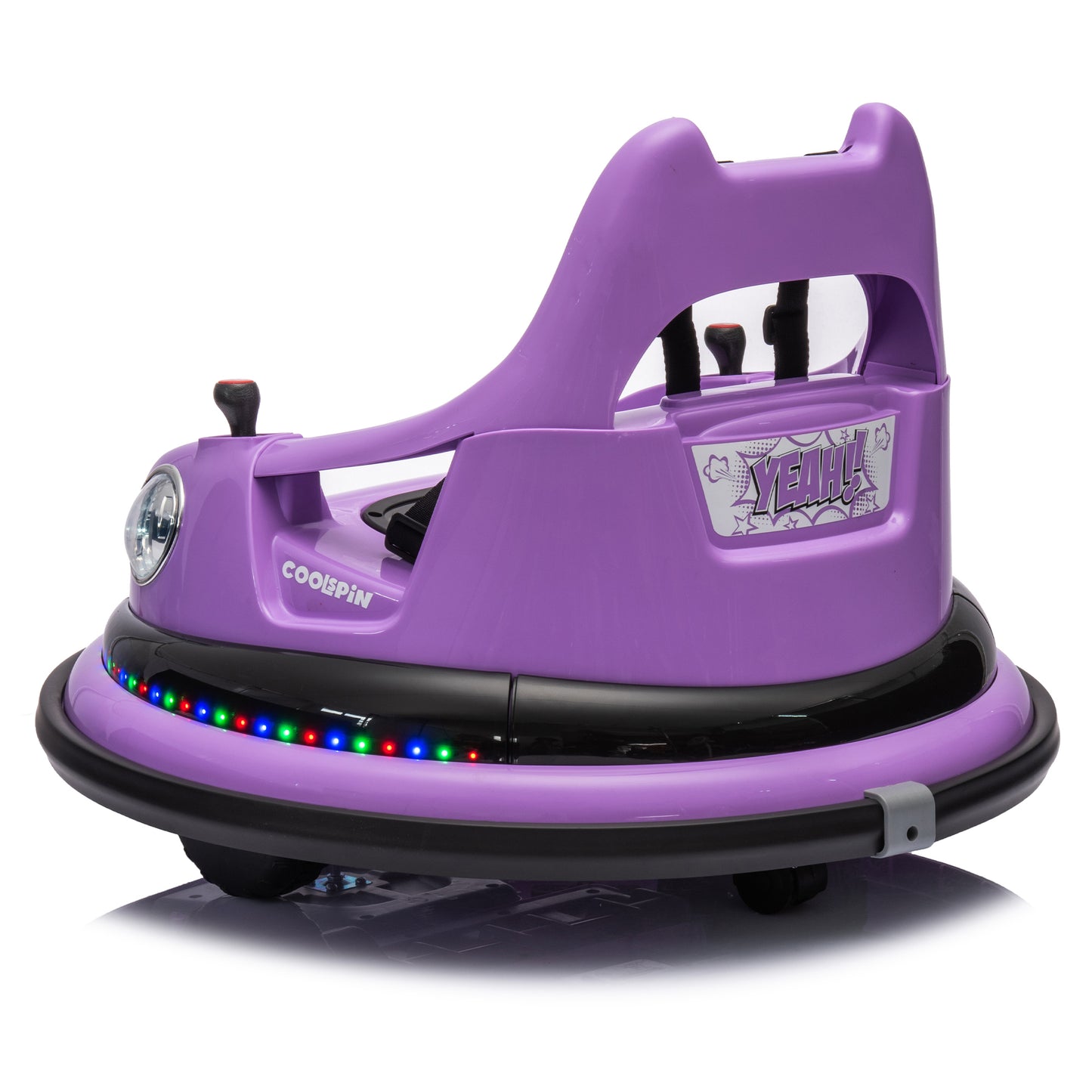 Electric Bumper Car for Kids Aged 1.5-5 Years Old with Remote Control and Safety Features