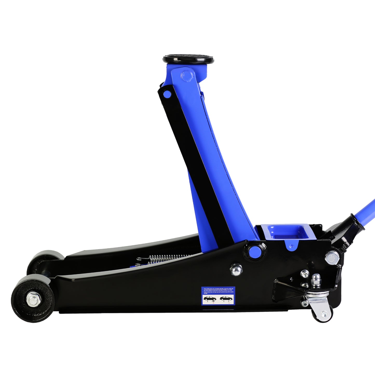 4-Ton Low Profile Racing Floor Jack with Dual Piston Quick Lift Pump