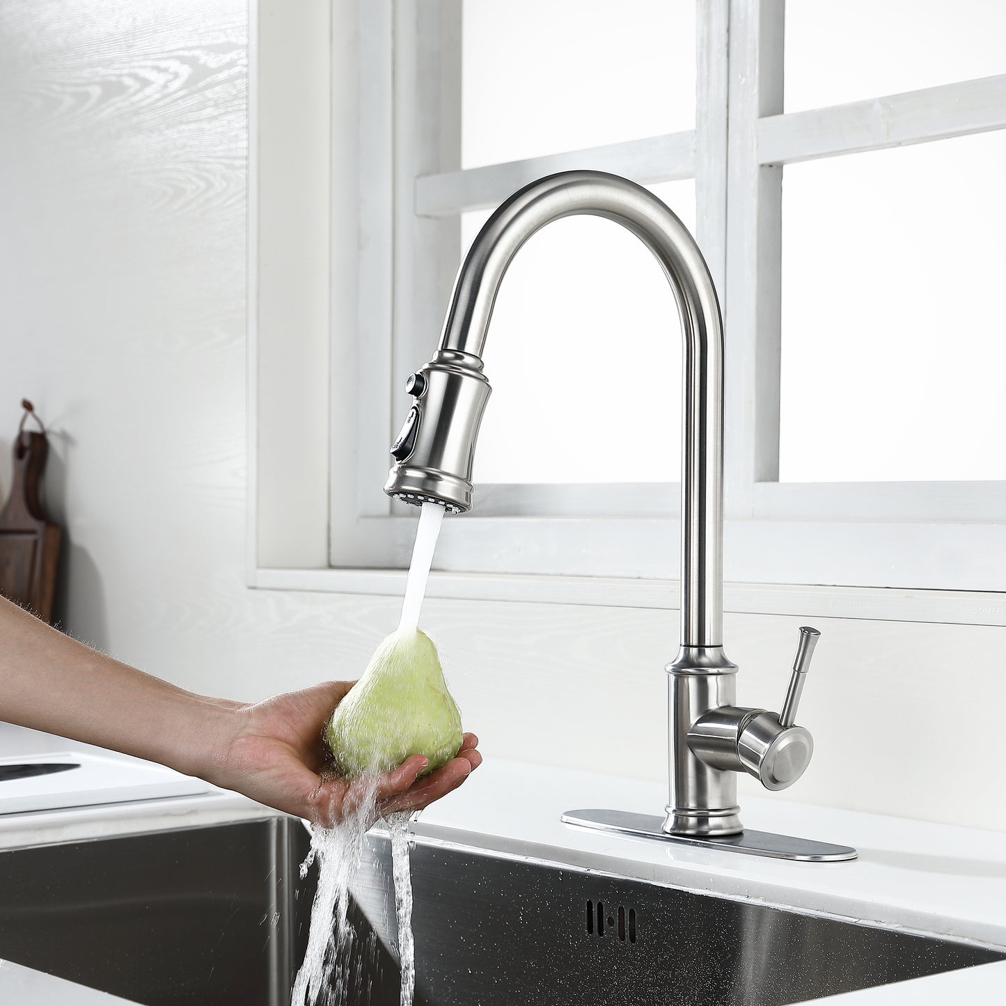 Touch Kitchen Faucet with Pull Down Sprayer