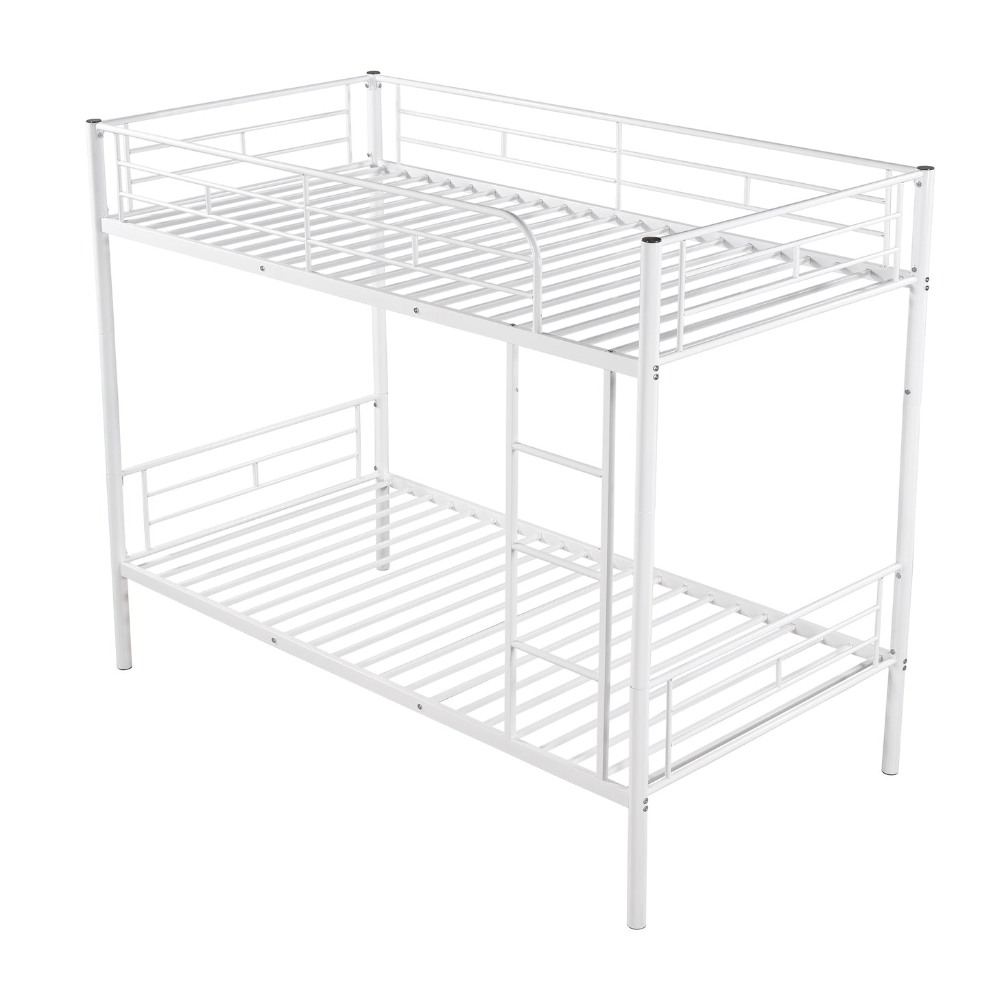 Manhattan Twin Metal Bed with Chrome Finish