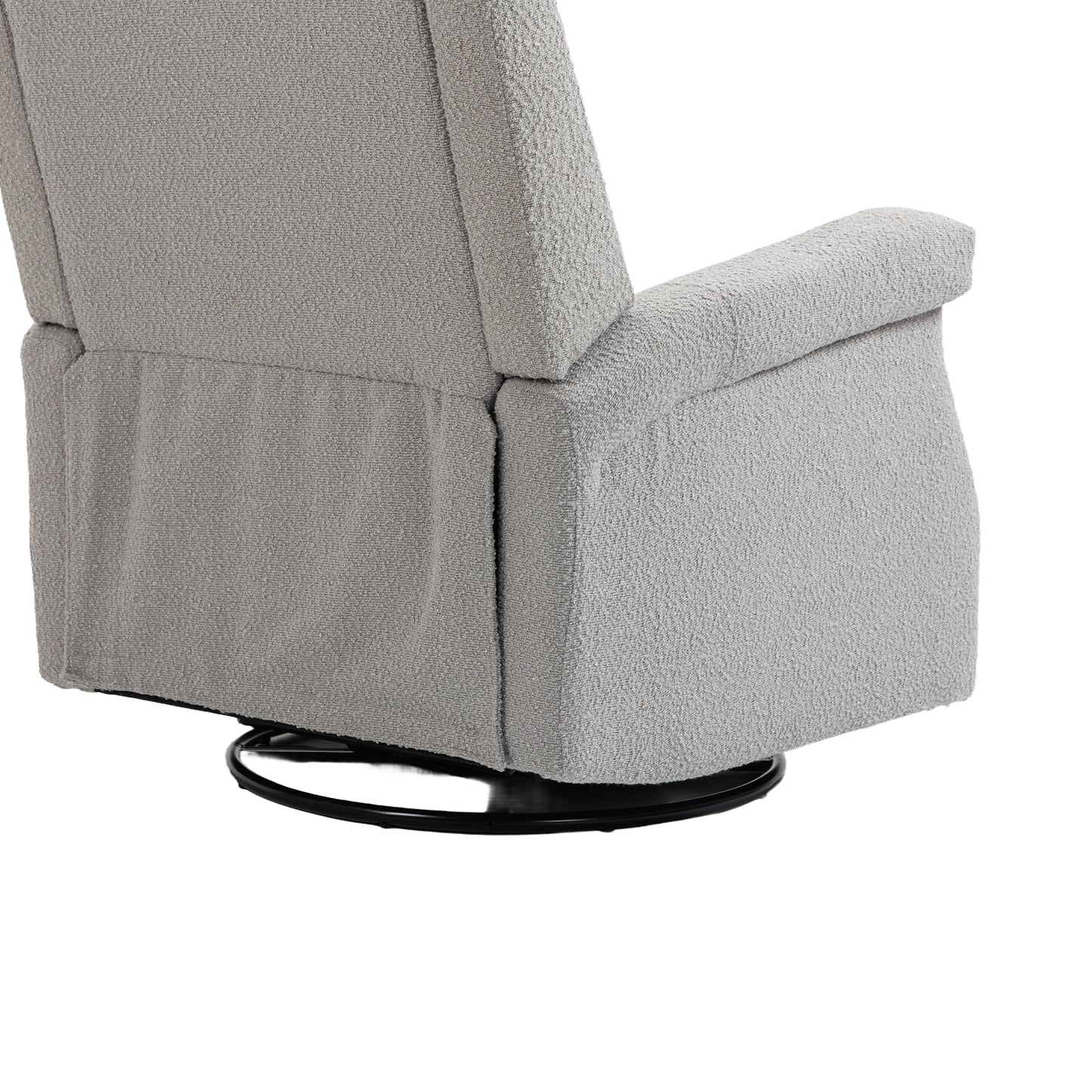 360° Swivel Recliner Chair with Rocking and Reclining Functions