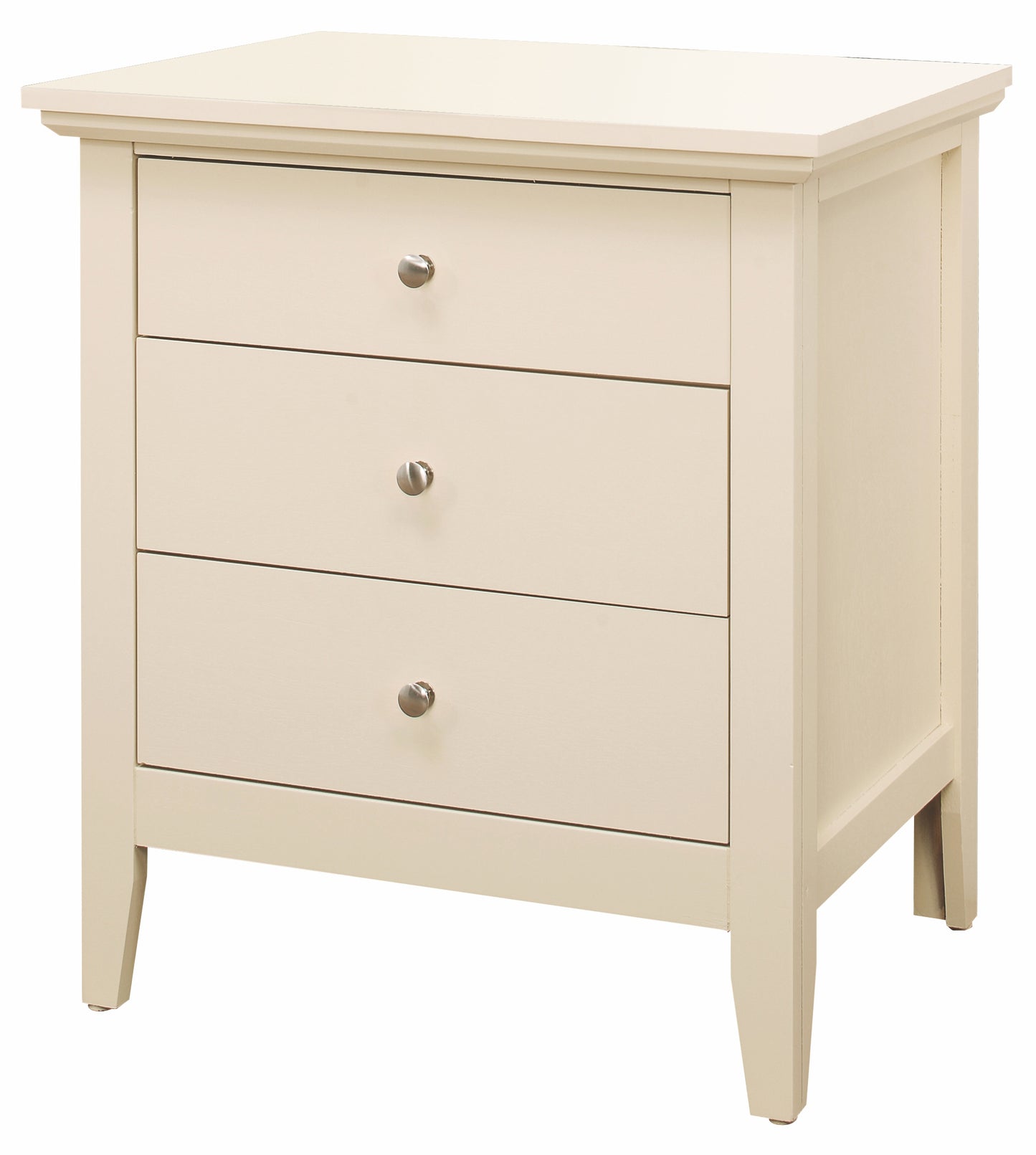 Hammond G5475-N 3 Drawer Nightstand , Beige