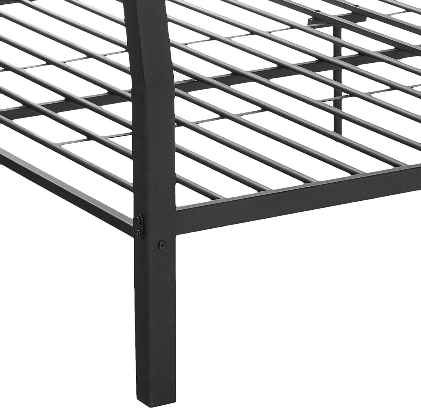 Contemporary Sandy Black Full XL/Queen Metal Bunk Bed