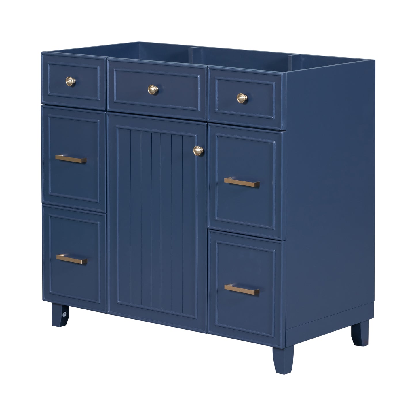 [Cabinet Only] 36" Bathroom Vanity-Blue