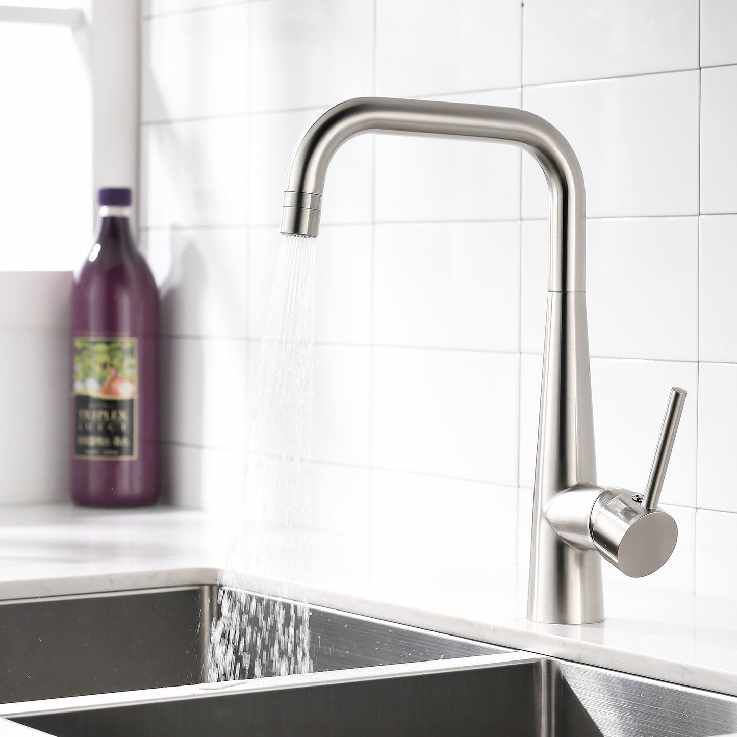 Kitchen Faucet Single Handle 1 Hole Kitchen Sink Faucets