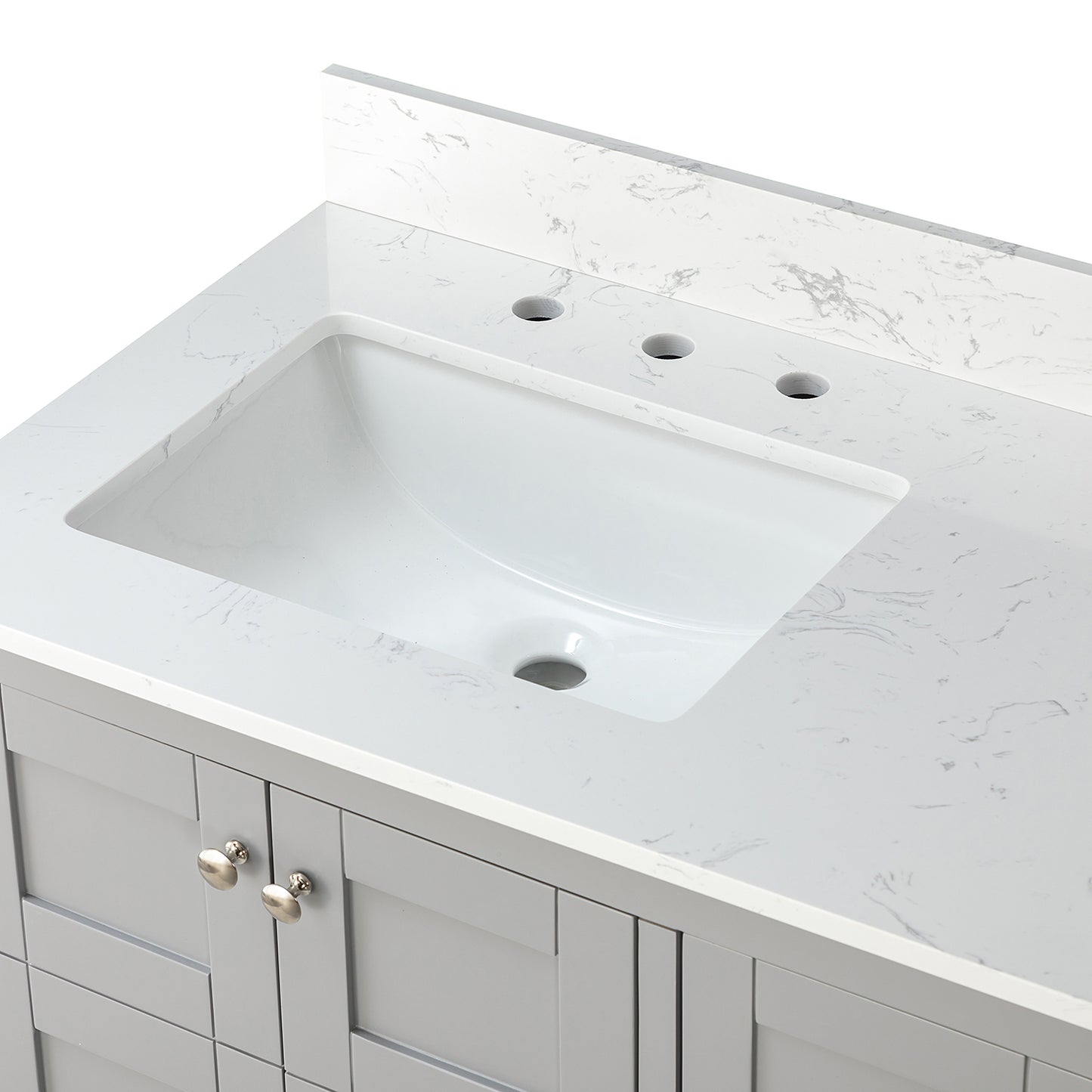 Manue 36" Single Bathroom Vanity Set-GREY