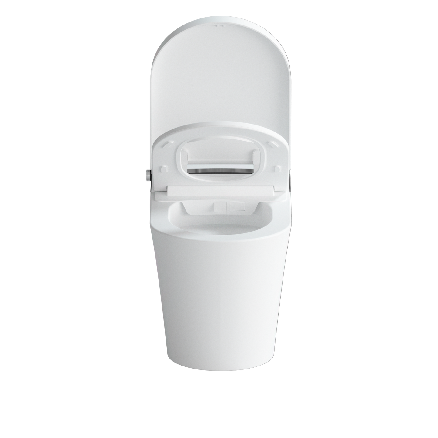 Multifunction U-Shaped Smart Toilet Automatic Flush with Remote Control/Foot Sensor/Night Light