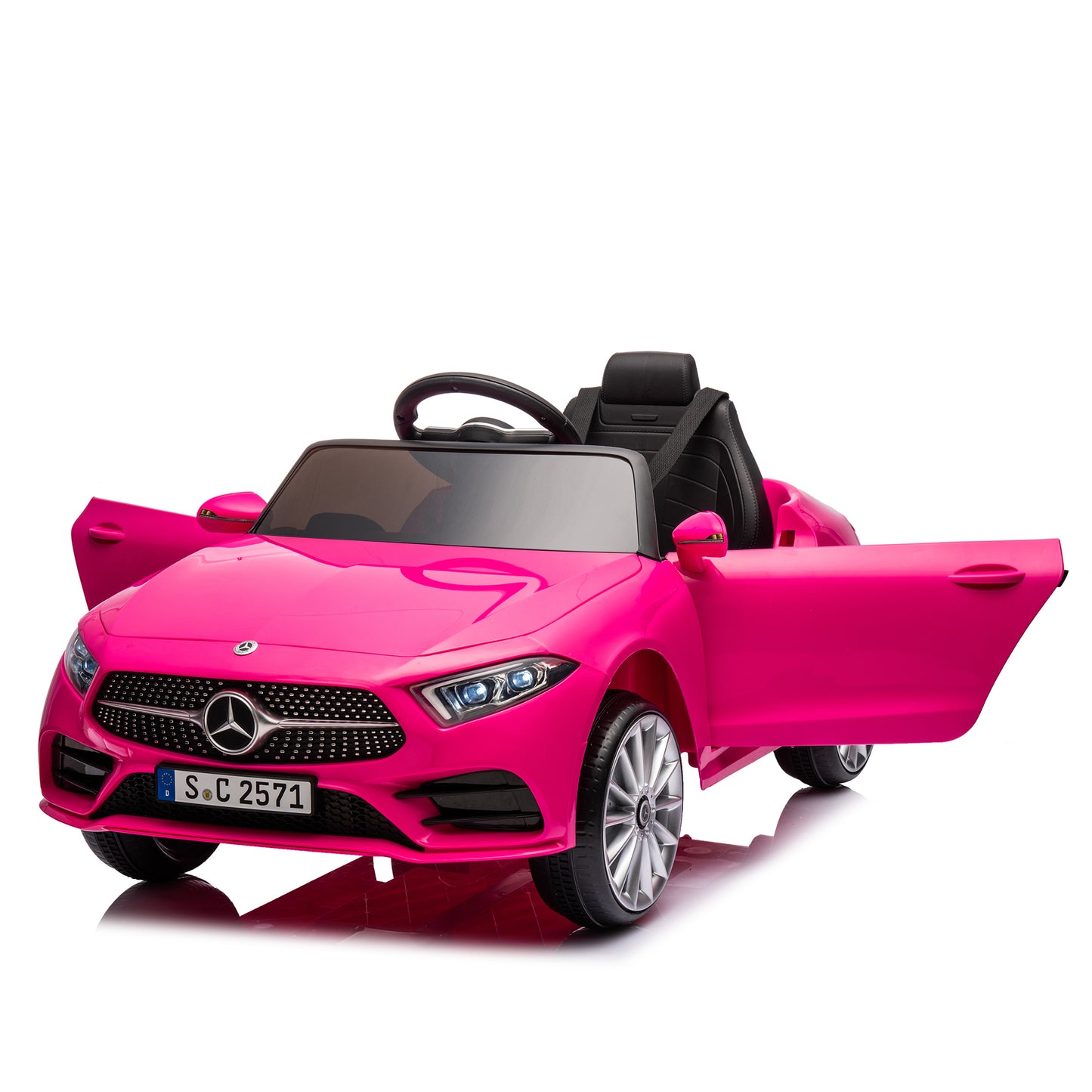 Luxurious 12V Kids Mercedes-Benz CLS 350 Ride-On Car with Remote Control and Music for Kids 3-8 Years