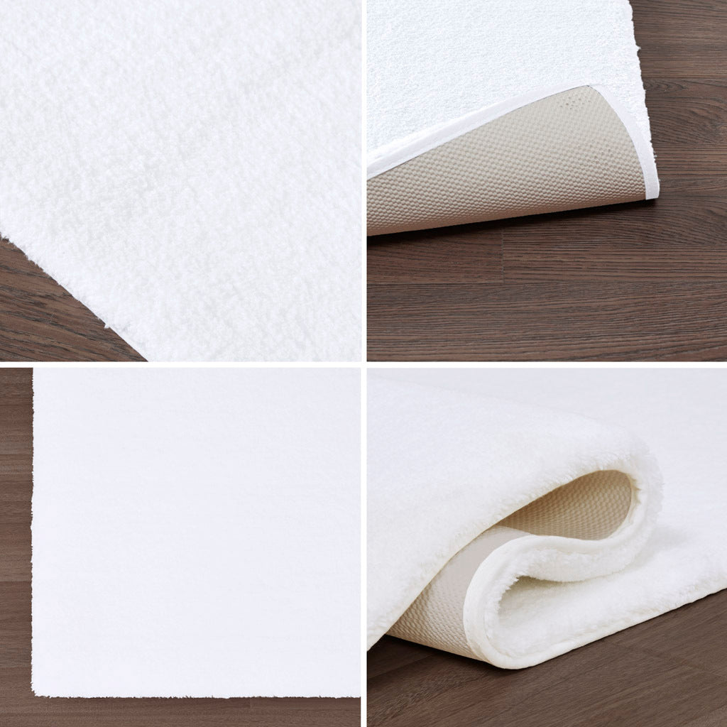 Plush Marshmallow Bathroom Mat