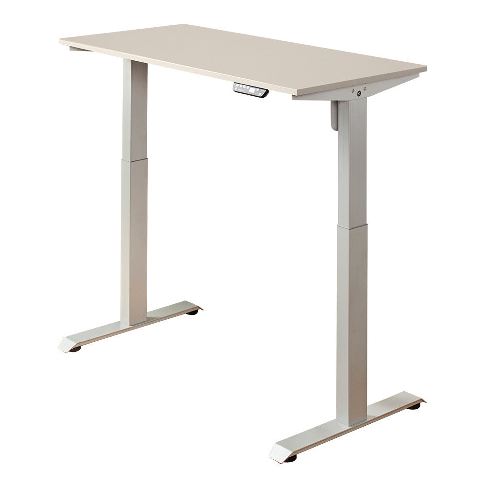 Motion Electric Height Adjustable Desk in Light Gray